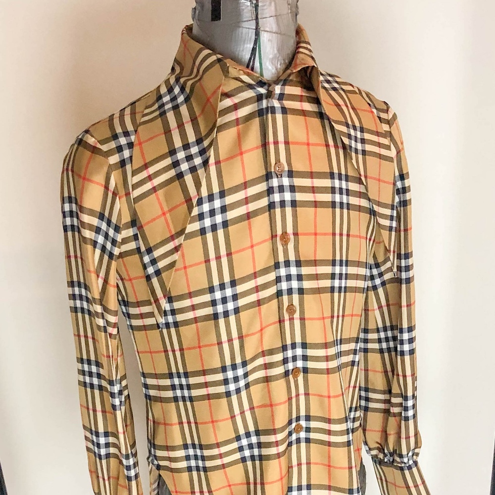 Vivienne Westwood & Burberry Silk Twill Shirt